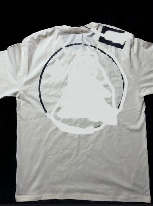 BEIGE FLAME AESTHETIC TEE