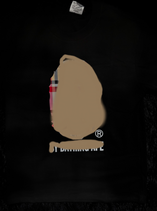 BROWN CHECK AESTHETIC T‑SHIRT