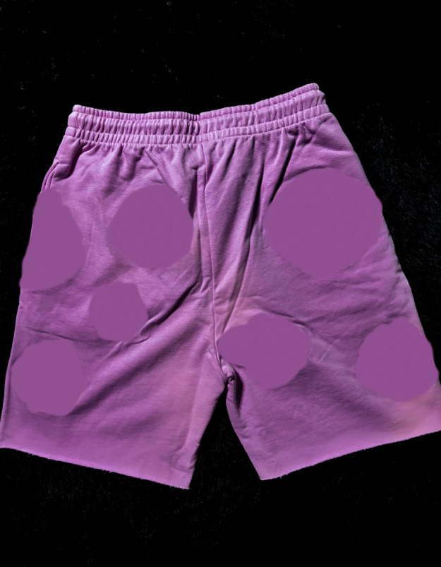 PINK FLORAL SHORTS